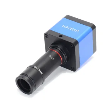 16MP industrielle kamera elektron mikroskop 0,5 x okular 30mm30.5 mm adapter