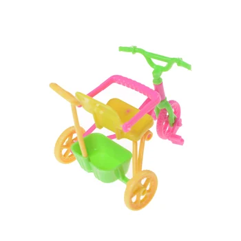 1PC Kids Trehjulet cykel med Tryk på Håndtaget til Dukker til Børn Gave Tilfældig Farve