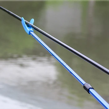 2.1 M Nye Fiskestang Beslag Rack Pole Stand Holder Justerbar Fleksibel Anti-Slip Rustfrit Stål