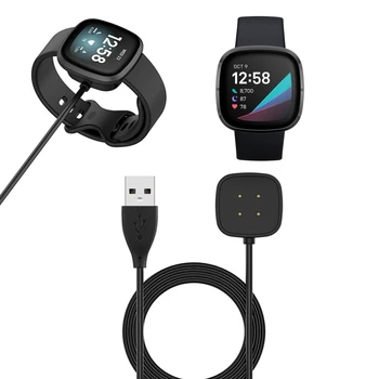 2020 Nye 50cm Oplader Dock Til Fitbit - Versa 3 Smart Ur Oplader Kabel USB-Opladning Data Vugge Til Fitbit-Følelse Oplader Stan