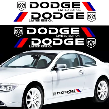 2stk Bil Krop Mærkat Bil Badge Emblem Dekoration Decal Bil Styling til Dodge Challenger RAM 1500 Oplader Avenger Kaliber Nitro