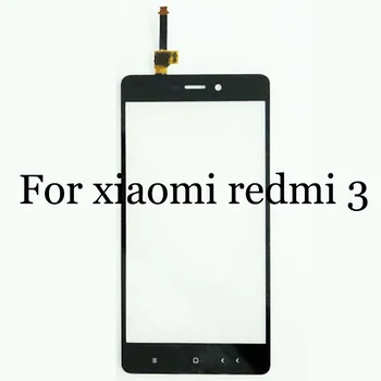 2STK Høj kvalitet Til xiaomi redmi 3 TouchScreen Digitizer Til xiaomi redmi3 Touch Screen Glas panel Flex Kabel Til red mi 3