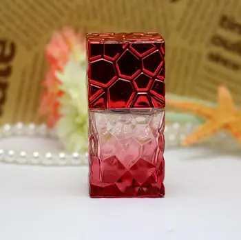 30 ml Kvadratisk Forstøver Glas Parfume Flaske Bærbare UV-Cap-Spray Glas Parfume Flaske Vand Cube Flaske LX1073