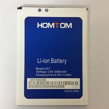 3000mAh HT7 Batteri Til Homtom HT7 HT7 Pro Mobiltelefon batteri
