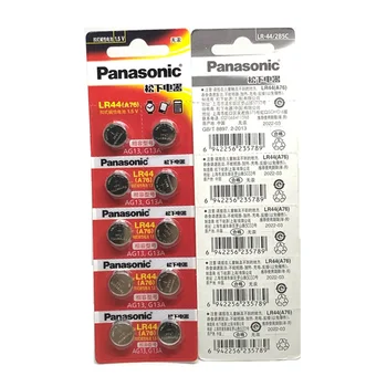 300pcs/masse Nyt Originalt Batteri Til Panasonic LR44 A76 AG13 G13A LR44 LR1154 357A SR44 1,5 V Lithium knapcelle Mønt Batterier