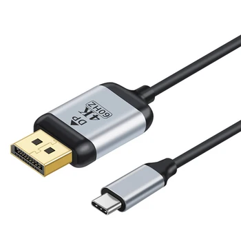 4K-60Hz til MacBook Air Pro Bærbar computer, Telefon 6 Meter USB-C DP-DisplayPort Kabel-Audio Converter Output-Adapter