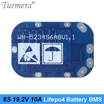 6S 10A 19.2 V 21.6 V 32650 32700 LiFePO4 BMS lithium-jern-batteri beskyttelse yrelsen for Skruetrækker batteri og e-cykel batteri DCE1