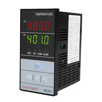 85mm PID Temperatur Kontrol Termoelement RTD-Indgang Temperatur Controller Relæ - /SSR Udgang Termoregulator termostat