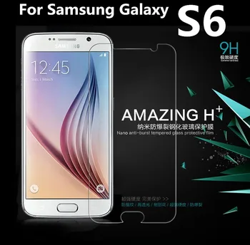 9H Hærdet Glas Til Samsung Galaxy S6 G9200 G920F SM-G920F Skærm Protektor Coque Beskytte Film GLAS Sklo pelicula de vidro