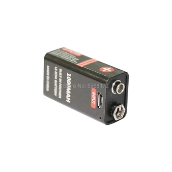 9V 1000mah USB-Genopladelige Batteri Lithium Polymer Batteri-Micro-USB-Opladning Batteri til RC Kamera Drone Legetøj Mikrofon