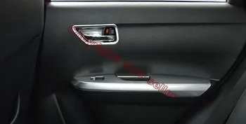 ABS Pearl Chrome Indvendig Dør knapper panel Dækker Trim For Suzuki VITARA 2016
