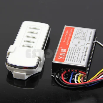AC 220V Digital Fjernbetjening Switch 4 Måder ON/OFF-Controller Til Lampe L4MF
