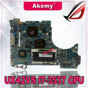 Akemy UX42VS I7-3537 CPU Bundkort REV2.3 /2.1 Asus UX42VS UX42V Laptop bundkort hovedyrelsen Testet fri fragt
