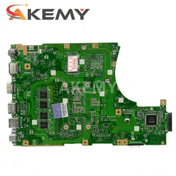 Akemy X456UVK Laptop bundkort Til Asus VivoBook X456UVK X456UV X456UQK X456UVK bundkort 4GB-RAM, I7-7500U DDR4
