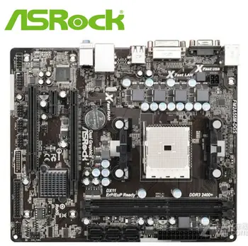 ASRock FM2A55M-DGS Desktop Bundkort A55 Socket FM2 understøtter 32GB DDR3 / AMD A4/A6/A8 CPU, der anvendes yrelser