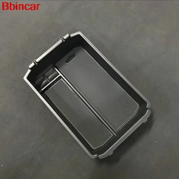 Bbincar Bil Accessoriss For Mitsubishi Eclipse på Tværs af 2018 ABS Plast forsædet Center Armlæn Opbevaring Boks Container Trim