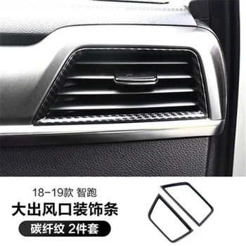 Bil styling for Kia sportager 2018-2020 ABS carbon fiber gear shift max kontrol instrument panel aircondition outlet vindue panel lift