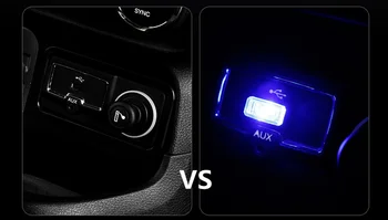 Bil styling USB Dekorativ Lampe Belysning LED Lys Atmosfære for Chevrolet Cruze Trax Aveo Lova Sejle Epica Captiva Volt Camaro