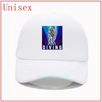 Bomuld Retro Dykker under vandet Gave Baseball Caps med broderi Unisex Far Hat Cap stranden hatte kvinder solskærm hatte