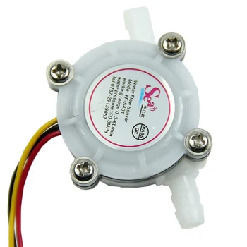 C18 Nye Hot 1pc Vand Og Flow Sensor Switch Meter Flowmeter Counter 0.3-6L/min