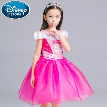 Disney Frosne kjole vinter julefrokost børn elza Pige Elsa Anna Børn hood Julegave jul kostume til piger