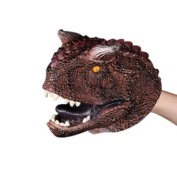 Dukke Simulering Dinosaure Hånddukker Figur Hoved Dino Legetøj Til Historier Gave Børn Modellen Verden Dinosaur Figur Toy For