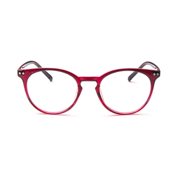 Elbru 2020 Vintage Optiske Briller Ramme Ultralet Runde Recept Briller PC Frame Klar Linse Briller Til Mænd, Kvinder