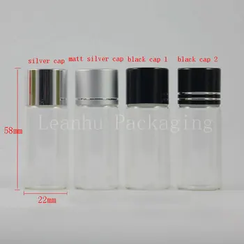 Engros 10 ml Transparent Glas, Flaske Med skruelåg ,10cc Toner/Lotion Prøve Flaske,Kosmetiske Emballage, Container