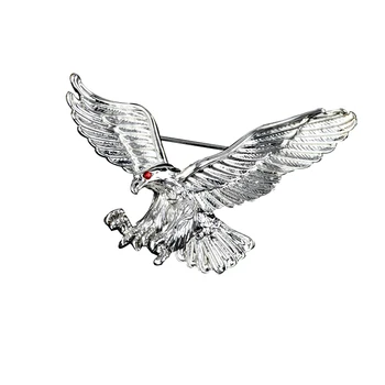 Europæiske og Amerikanske trendsætter Retro-broche eagle Mænds Broche lås flyvende ørn badge pin personlighed, tilbehør, smykker