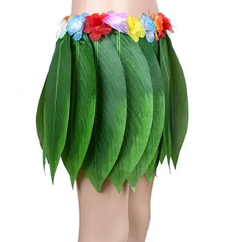 Ferie Part Damer Sexet Hawaii-Hula Pige Græs, Blade Nederdel Fancy Kjole Kostume Tøj Til Piger, Damer Halm Nederdele