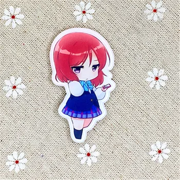 FFFPIN Akryl Badge Japan Anime Tegnefilm Lovelive School Idol Project Kotori Minami Broche Ornament Breastpin Pin-Mønt-Ikonet