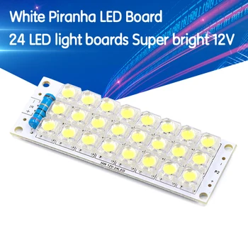 Hvid Piranha LED Bord 24 Led Light Panel USB-Lampe Energibesparende LED-Panel Super Lys 12V