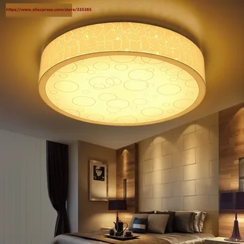 Hvid / varm hvid, 220v akryl led loftslampe 24w Dia.400mm led-soveværelse lampe 24w Enkel godt desgin