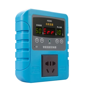 Indendørs Hygrometer Temperatur Controller Luftfugtighed Måleinstrument Høj Præcision Inkubator Skifte Tilføje Affugtning