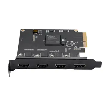 IOCREST PCIe-Capture Kort 4 kanals HDMI video-Optager 4K-kort