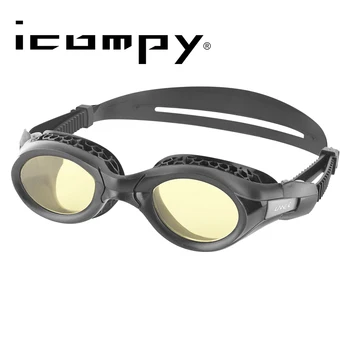 LANE4 Professionel Svømning Beskyttelsesbriller, Anti-tåge UV-Beskyttelse til Voksne Mænd Kvinder i Fitness og Træning #96020 Briller