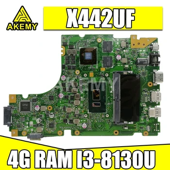 Laptop bundkort til ASUS VivoBook 14 X442UF X442UQR R419U X442UN X442UR X442UQ oprindelige bundkort 930MX 4GB-RAM I3-8130U