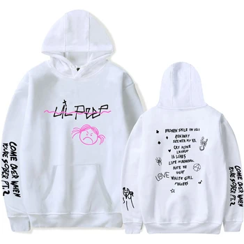 Lil Peep HEllBOY Hættetrøjer Mænd/Kvinder Classic Hætteklædte Sweatshirts Lil Peep Fans Harajuku Hip Hop Streetwear Tøj 4XL Efteråret Ny