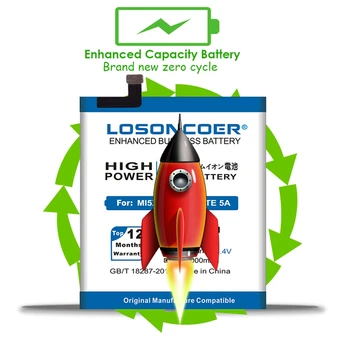 LOSONCOER 5400mAh for Elephone P8000 telefonens Batteri
