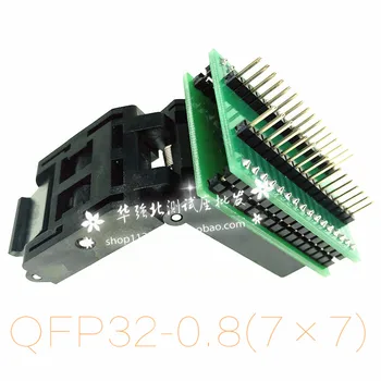 LQFP32 Test Socket IC Adapter Konvertering, Programmering TQFP32 at DIP32 / QFP32 / SA636