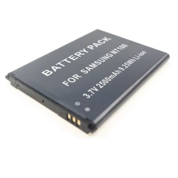 MELASTA 2stk 3,7 V 2500mAh Backup Batteri til SAMSUNG GALAXY Note 2 N7100 N7102 N7108 N719