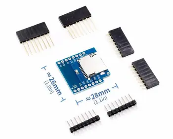 Micro SD-Kort Skjold For WeMos D1 Mini TF WiFi ESP8266 Kompatible Trådløse SD-Modul Til Arduino For WeMos D1 Mini