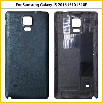 Nye Note4 Bageste Boliger Tilfældet For Samsung Galaxy Note 4 N910 N910F N910V Plast batteridækslet Døren bagcover Udskiftning
