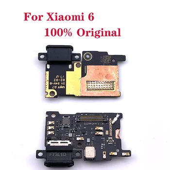 Original Bedste Fuld IC Mikrofon Modul + Hovedtelefon-Stik USB-Opladning Port Afgift Board Flex-Kabel Stik Til Xiaomi Mi-6 M