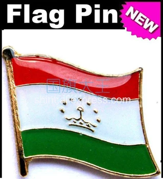 Pins Tadsjikistan Flag Pins Over Hele Verden Badge Emblem Land, Stat Pins