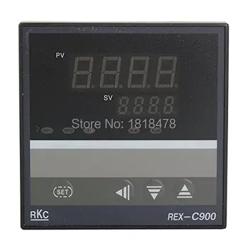 REX-C900 AC 220V Digital Display-Controlleren 0-999C Temperatur Kontrol Meter Input Type K Relæ-Udgang 4-20mA