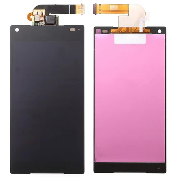 Sony Xperia Z5 E6603 E6633 E6653 E6683 LCD-Display Digitizer Touch Screen Panel Montage Dele+Værktøjer Sort/Hvid