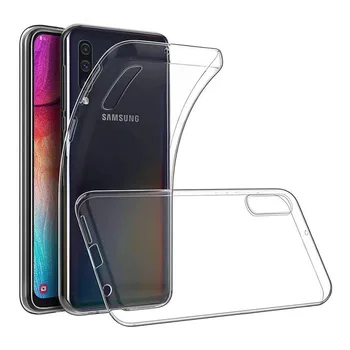 Stødsikkert Tilbage Funda Coque til Samsung Galaxy A10s A20s A30s A40s A41s A50s A70s Fuld Dækning Tilfælde Ultra Tynd og Blød TPU Gel 2019