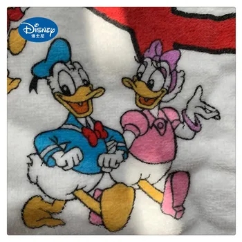 Team Disney Rød og Hvid Sort Mickey, Minnie Mouse håndklæde Plys Fuzzy Tæppe Kaste en Baby, Småbørn på Sofa/Fly 100x140cm
