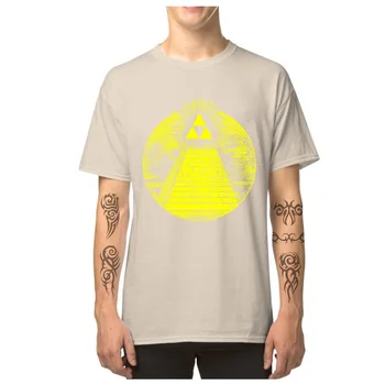 TriForce Af Forsyn T-Shirt Mænd Legend Of Zelda T-shirt-Nyhed Illuminati Øjet Mand TShirt Sommer t-Shirts Drop Shipping